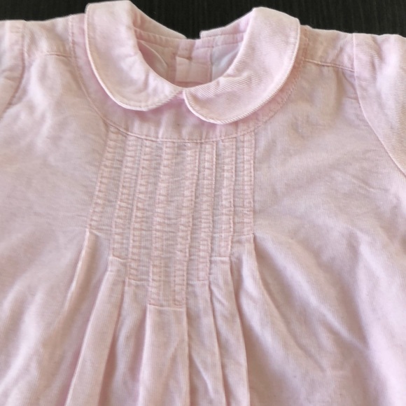 Pink Velvet Dress - 12 months - Picture 1 of 4